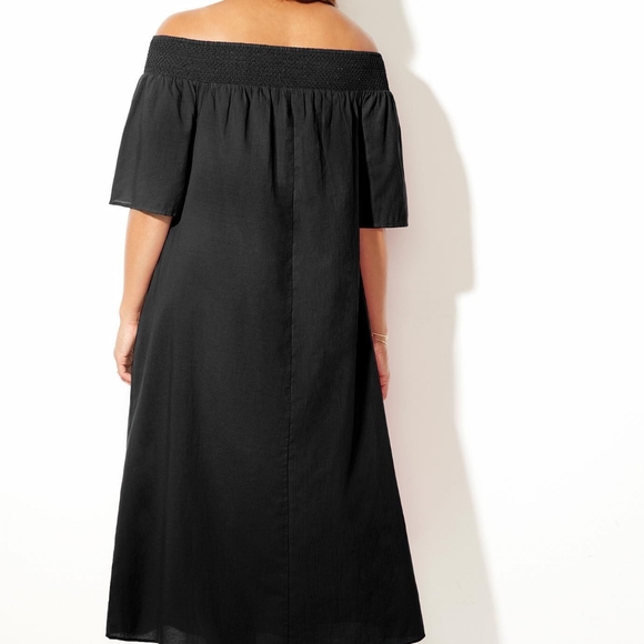 Swimsuits for All - AMANDA SMOCKED BANDEAU MAXI DRESS 18/20 - Picture 2 of 3